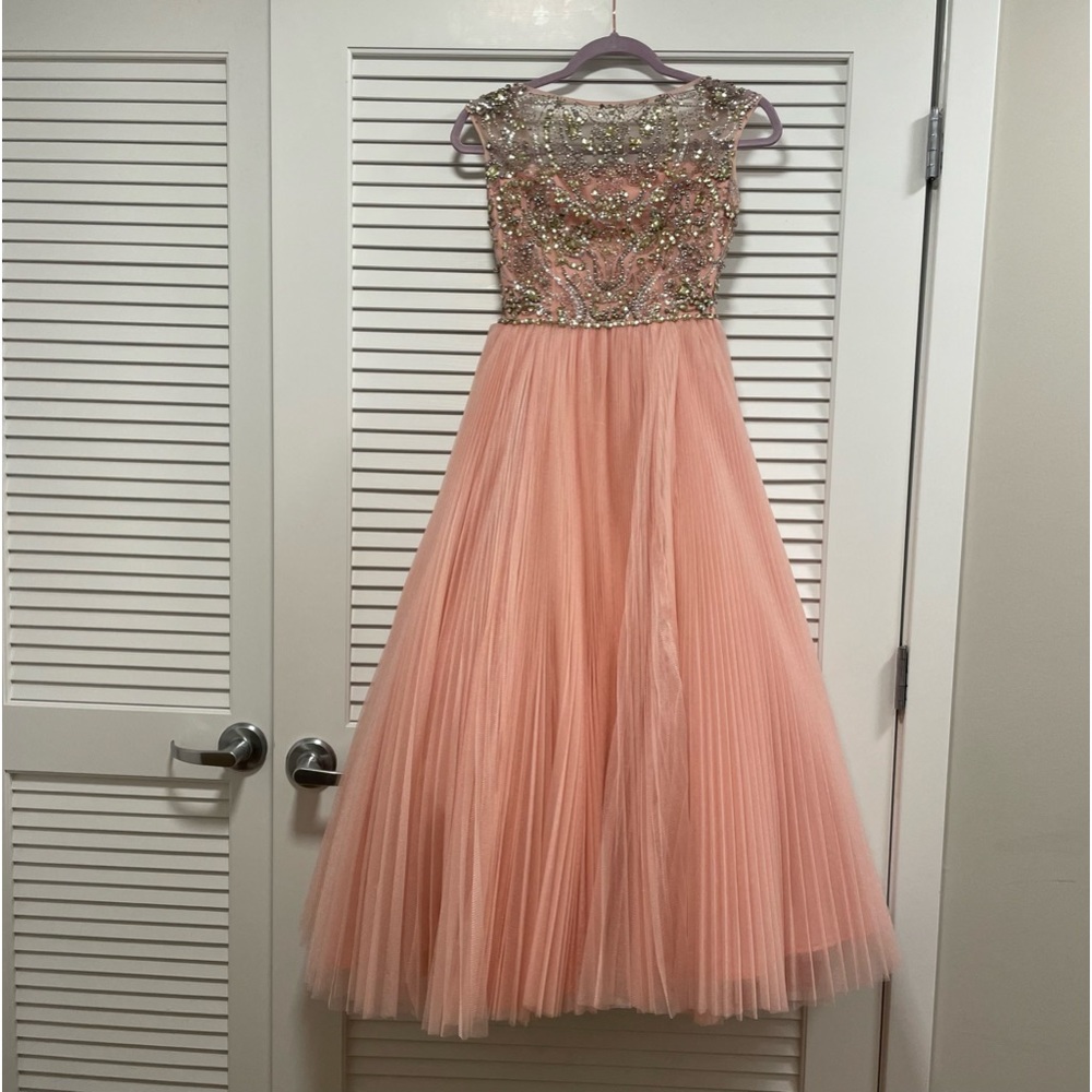 blush pink sherri hill gown